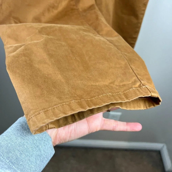 Free People Paperbag Waist Pants Size 0 High Rise Pleated Work Academia Brown - Picture 7 of 10